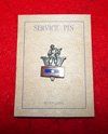 US WWII Son In Service Pin, Sterling Silver