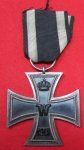 German WWI Iron Cross 2nd Class, G Marked Ring