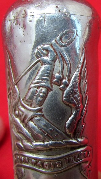  British WWI-WWII, Walking Stick Top, Royal Artillery — image 4