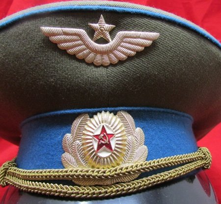  Soviet Cold War Air Force Officers Hat — image 3
