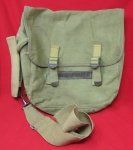 US WWII USMC Marked M1936 Musette Bag, Complete, 1941 Date