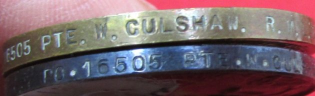  British WWI Trio, Royal Marines Light Infantry & Cap Badge — image 6