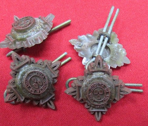  British WWII 'Emergency' Officers Rank Stars Lot of 4 — image 2