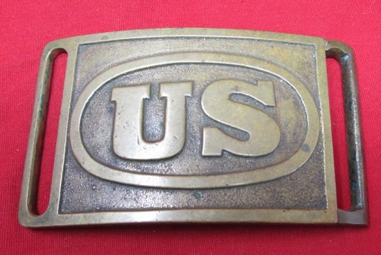  US Indian War, Spanish-American War, M1874 Enlisted Buckle — image 2