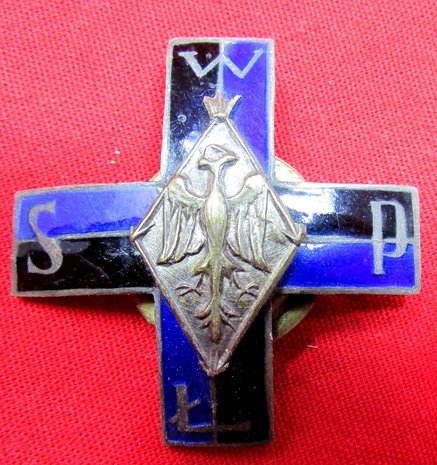  Polish Regimental Badge, Collectors Copy, Signal Officers School — image 3