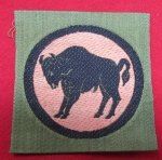 US WWI Liberty Loan Patch, 92nd Division Artillery