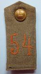 German WWI Enlisted Shoulder Strap, IR 54,
