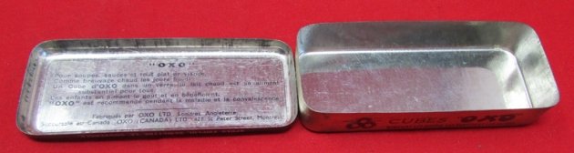  Canadian Great War Era 'OXO Cubes' Lithographed Tin — image 4