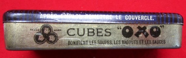  Canadian Great War Era 'OXO Cubes' Lithographed Tin — image 5