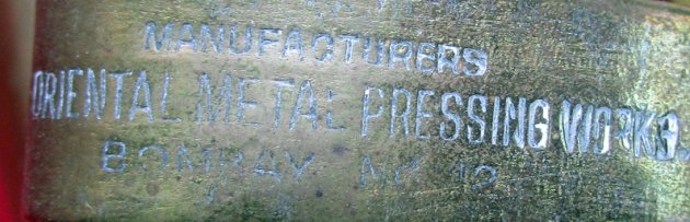  British WWI Brass Rum Jug Measuring Cup Set — image 5