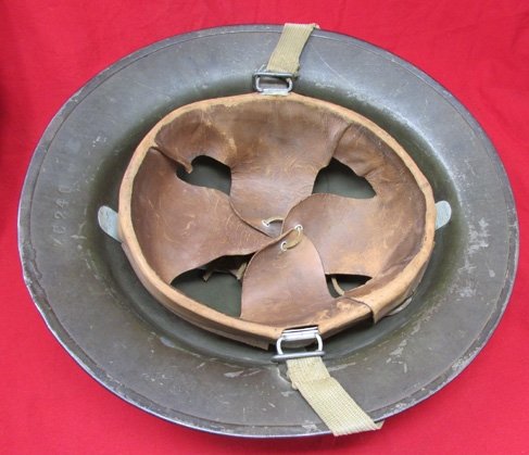  US WWII M1917A1 Kelly Helmet, Complete — image 4