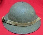 US WWII M1917A1 Kelly Helmet, Complete
