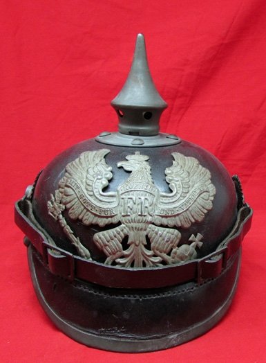  German WWI Prussian M1915 Enlisted Pickelhaube — image 2