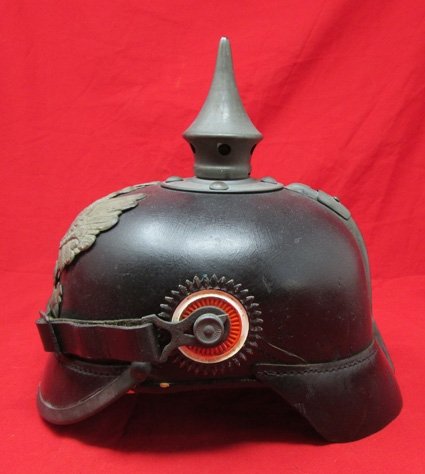  German WWI Prussian M1915 Enlisted Pickelhaube — image 4