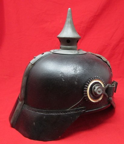  German WWI Prussian M1915 Enlisted Pickelhaube — image 5