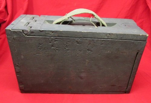  US Early WWII Wooden Ammunition Box — image 2