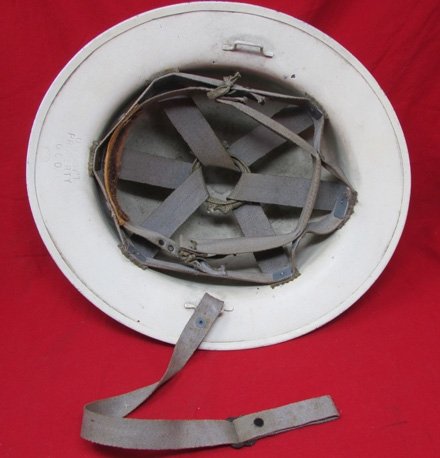  US WWII Era, Civil Defense Helmet, Auxiliary Police — image 4