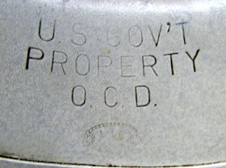  US WWII Era, Civil Defense Helmet, Auxiliary Police — image 5