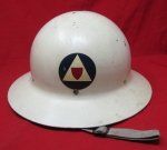 US WWII Era, Civil Defense Helmet, Auxiliary Police