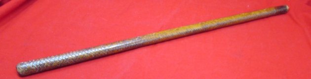  British WWI-WWII Officers Leather Swagger Stick — image 2