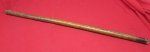 British WWI-WWII Officers Leather Swagger Stick
