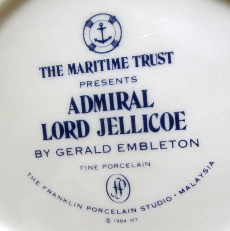 British Post WWII Toby Mug, Admiral Lord Jellicoe, Battle of Jutland — image 5