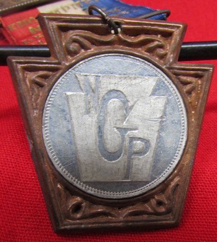  US SAW Era, Pennsylvania NG Encampment Badge, Lewistown 1896 — image 4