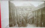 German WWI RPC, Machine Gun Crew & Trench