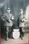 German WWI RPC, Armed Garde Artillerymen, Reichs Revolvers 1914