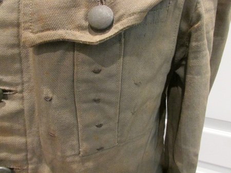  German WWII Army Officer Summer Weight Tunic, Smoke Troops — image 4