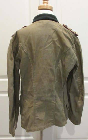  German WWII Army Officer Summer Weight Tunic, Smoke Troops — image 7