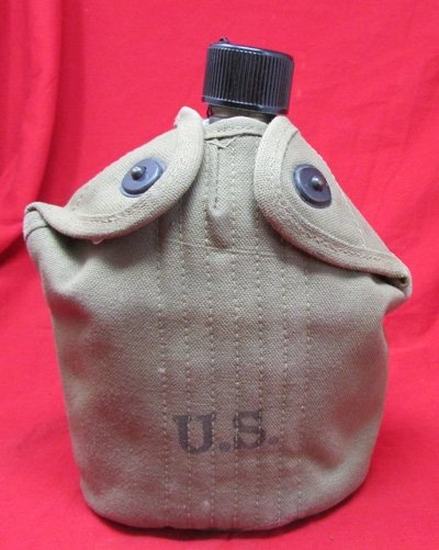  US WWII Canteen, Cup and Cover Set, 1941 Canteen — image 2