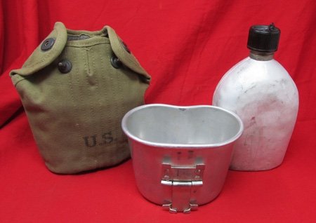  US WWII Canteen, Cup and Cover Set, 1941 Canteen — image 5