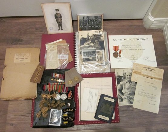  British WWII Medal & Document Group, Dunkirk Evacuee June 1940 — image 2