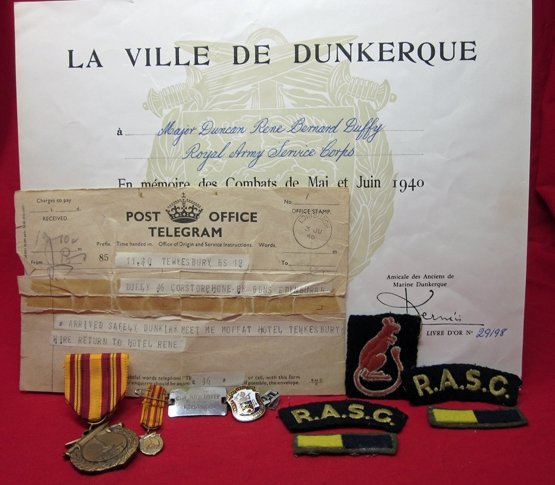  British WWII Medal & Document Group, Dunkirk Evacuee June 1940 — image 6