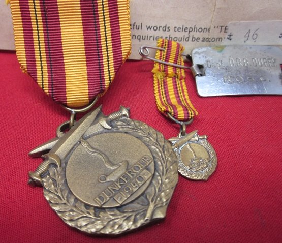  British WWII Medal & Document Group, Dunkirk Evacuee June 1940 — image 8