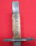 Japanese WWII Late Type 30 Bayonet, Toyoda Mfg, Rectangular Guard