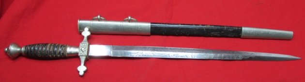  German Imperial Era, Fire Officials Dagger, Eickhorn Mfg — image 4