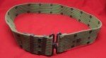 US WWII M1936 Pistol Belt, Light OD Canvas, Nasco Awnings …