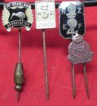 New Zealand, Post WWI, Veterans Stickpin Lot of Four