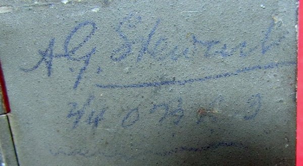  US WWII Bayonet Trench Mirror — image 3