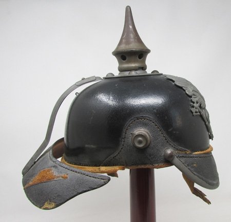  German WWI, M1915 Prussian Enlisted Pickelhaube, 1916 Dated — image 5