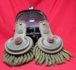 US Civil War Artillery Lt. Colonel Cased Dress Epaulettes, 9th …