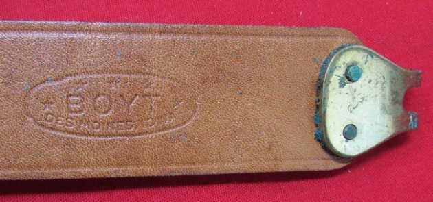  US Post WWII Military Style Leather Rifle Sling, Boyt No. SL 1-K With Original Packing Envelope — image 5