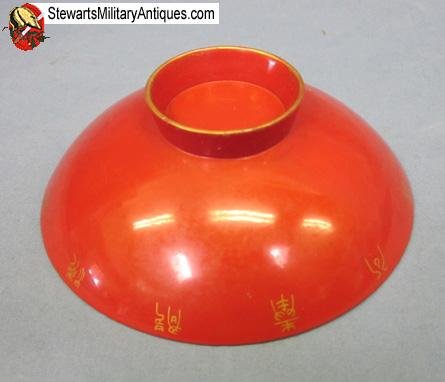  Japanese Meiji Era Large Wooden Sake Cup — image 3