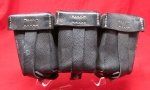 German WWII Wehrmacht 3-Pocket Rifle Ammuntion Pouch