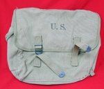 US WWII, Musette, Bag, Light OD Canvas