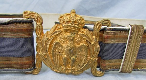  Italian WWII, Officials Dress Swordbelt & Buckle — image 2