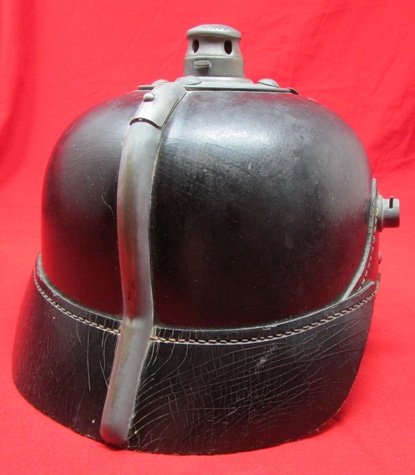  German WWI Prussian M1915 Enlisted Pickelhaube, Sz 52 — image 4