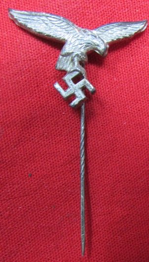 German WWII Luftwaffe Drooptail Eagle Stickpin — image 2